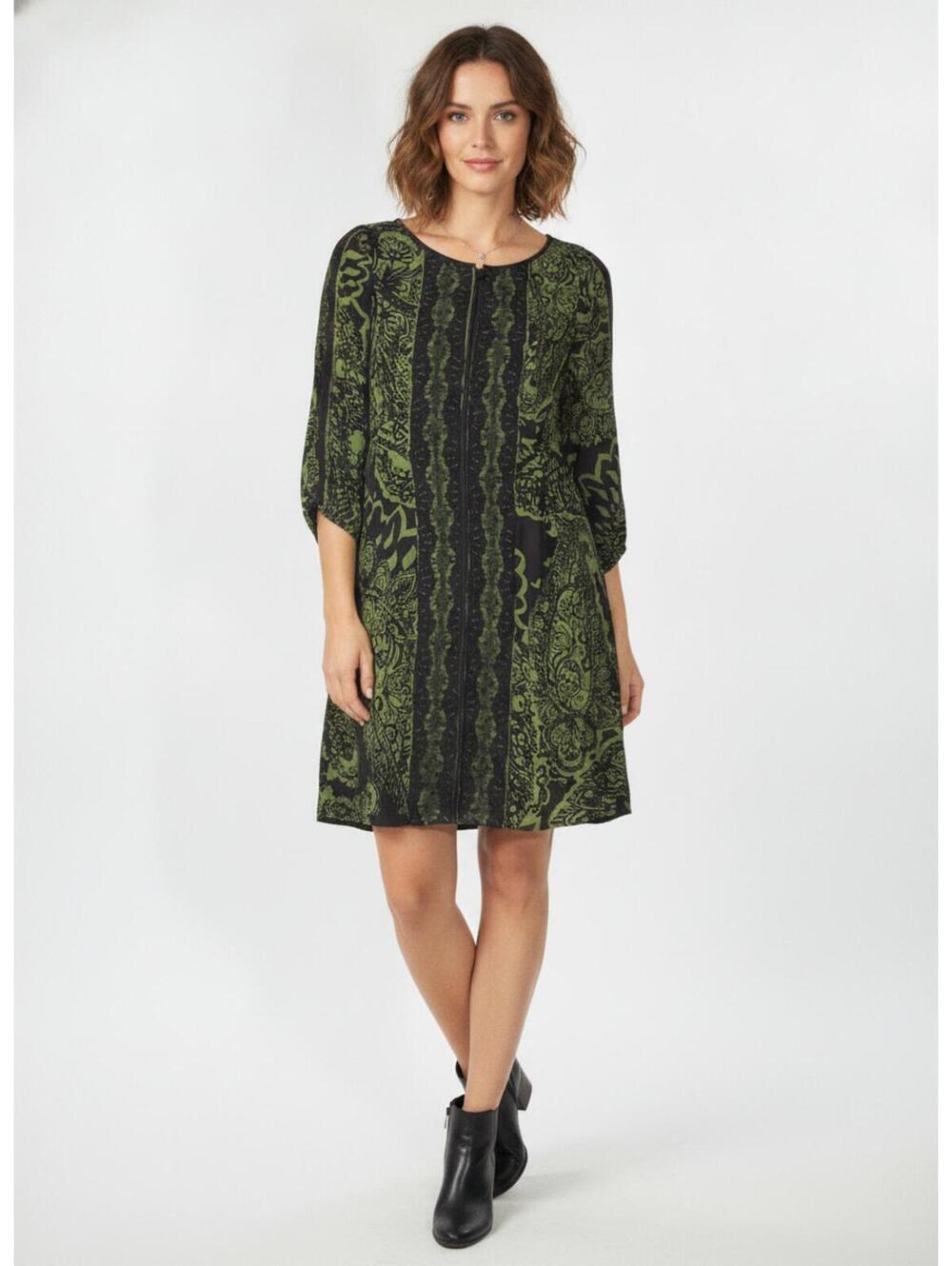 Nanette Lepore Sheer Green Floral Print Dress with lace Accents Size 8
